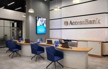 AccessBank yeni konseptli növbəti filialını təqdim etdi - FOTO