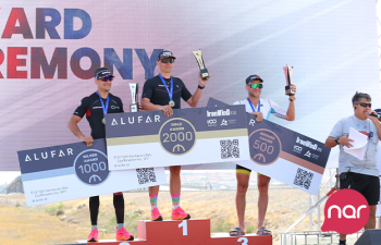 Nar triatlon üzrə “IronWind” açıq turnirinə dəstək olub - FOTO