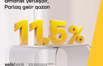 Yelo Bank ilə pulunuz 11.5%-dək artır!