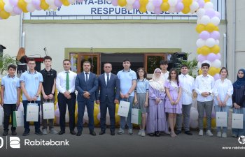 Rabitəbank “Respublika Fənn Olimpiadaları”nda uğur qazanmış şagirdləri mükafatlandırdı - FOTO