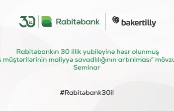 Rabitəbank biznes müştəriləri üçün “Maliyyə savadlılığın artırılması” mövzusunda seminar keçirib - FOTO