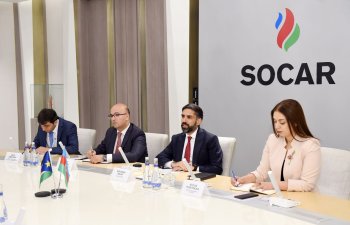 SOCAR-ın prezidenti Cənubi Sudandan olan nümayəndə heyətilə görüşüb - FOTO