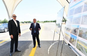 Əhmədbəyli-Füzuli-Şuşa avtomobil yolunun tikintisinin 50 faizi tamamlanıb