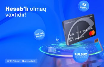 Hesab.az və AccessBank Hesab debet kartını təqdim edirlər