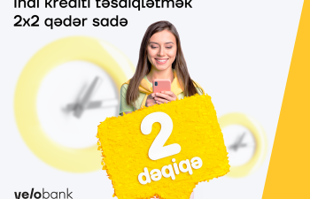 Yelo Bank-dan 2 dəqiqəyə kredit!