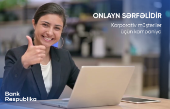 Bank Respublika sahibkarlar üçün “Onlayn Sərfəlidir” kampaniyasına start verdi