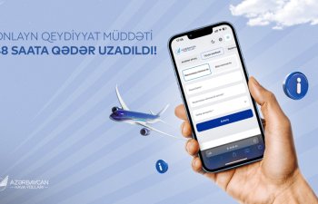 AZAL sərnişinləri üçün onlayn qeydiyyat imkanlarını genişləndirir