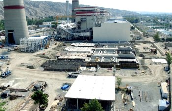 Müstəqillik dövrünün ən böyük elektrik stansiyası tikilir - FOTO