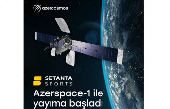 “Azərkosmos” peyki üzərindən daha bir telekanal yayıma başlayıb