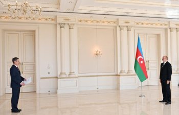 Prezident Rusiyanın yeni səfirinin etimadnaməsini qəbul edib - VİDEO - FOTO