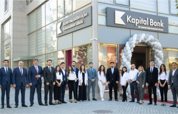 Kapital Bank sahibkarlar üçün “Ağ şəhər KOB Mərkəzi” filialını istifadəyə verdi