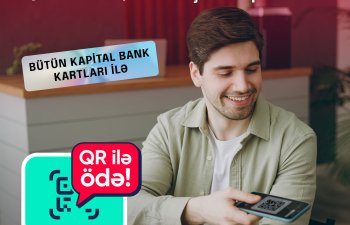 Birbank-ın yeni QR-kodla ödəniş üsulu 2% keşbek qazandırır