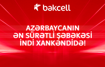 Azərbaycanın ən sürətli şəbəkəsi indi Xankəndi şəhərində