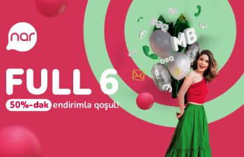 Nar-dan yeni abunəçilər üçün xüsusi endirim: FULL 6 yarı qiymətə!