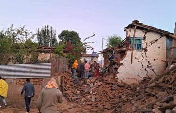 Nepalda  6.4 bal gücündə zəlzələ baş verib, ölən və yaralananlar var