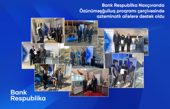 Bank Respublika Naxçıvanda aztəminatlı ailələrə dəstək olub!