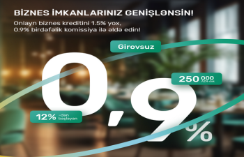 “PAŞA Bank”dan endirimli onlayn kreditlərlə yeni ildə biznes imkanlarınız genişlənsin!