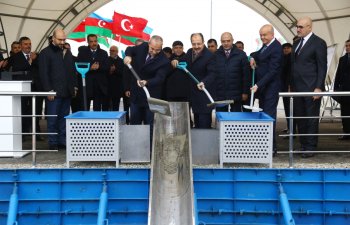 Pirallahı Sənaye Parkında dərman vasitələrinin istehsalı zavodunun təməli qoyulub