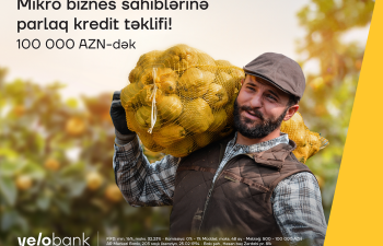 Mikro biznesiniz üçün Yelo Bank-dan sərfəli təklif