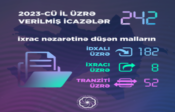 Ötən il Energetika Nazirliyi tərəfindən 242 icazə verilib