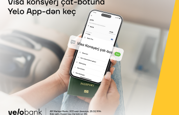 Yelo App vasitəsilə Visa Kosyerj xidmətinə keçid et