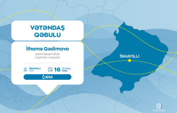 Kənd təsərrüfatı nazirinin müavini İlhamə Qədimova İsmayıllıda vətəndaşları qəbul edəcək