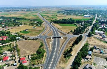 M2 magistralın 130 km-lik hissəsinin genişləndirilməsi işləri yekunlaşdırılır