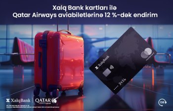 Xalq Bankın “Qatar Airways”lə eksklüziv endirim kampaniyası davam edir