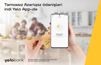 Yelo App vasitəsilə qaz kartının balansını artır