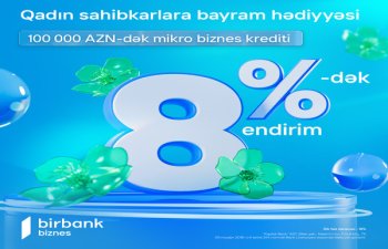 Birbank Biznes-dən qadın sahibkarlara özəl 8 Mart hədiyyəsi