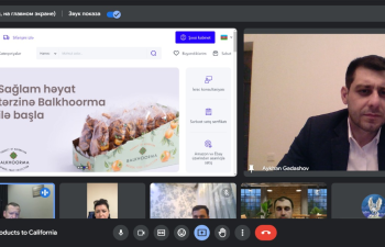 “Azexport” Azərbaycan məhsullarının ABŞ-nin Kaliforniya  ştatına ixracı imkanlarını müzakirə edib