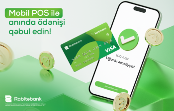 Rabitəbankın “Mobil POS” xidməti ilə POS terminal cibinizdə!