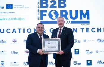 Azərbaycanda Latviya, Estoniya və Finlandiya şirkətlərinin iştirakı ilə B2B Forum keçirilib