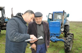 Aqrar Sığorta Fondu Neftçalada əkin sahələrində subasma halları ilə bağlı zərər dəyərləndirməsinə başlayıb