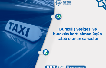 Taksi fəaliyyətinə buraxılış vəsiqəsi və buraxılış kartı almaq üçün hansı sənədlər tələb olunur?