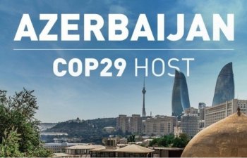 COP29-un loqosu ictimaiyyətə təqdim olunub