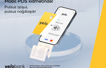 Yelo Bank biznes sahibləri üçün Mobil POS xidmətini təqdim edir