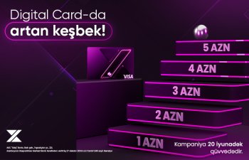 Xalq Bankın Digital Card-ı ilə təmassız ödənişlərdə keşbek!