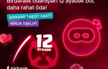Birbank-dan daha bir yenilik: Ninja təklifi artıq mobil tətbiqdə