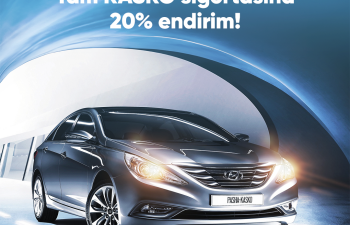 PAŞA Sığortadan “Hyundai” sahibləri üçün Tam KASKO sığortası üzrə kampaniya!