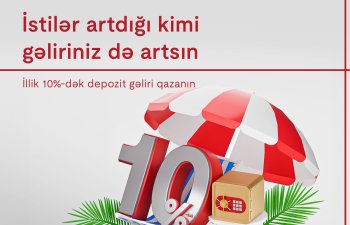 Gəlirlərinizi Kapital Bank-ın yüksək faizli depozitləri ilə artırın