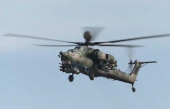 Rusiya Müdafiə Nazirliyi Kaluqa vilayətində Mi-28 təyyarəsinin qəzaya uğraması barədə məlumat yayıb