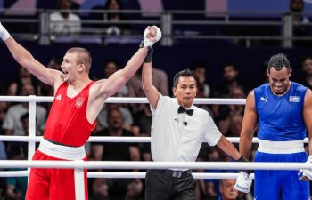 Ukrayna Olimpiadada üçüncü qızıl medalını qazanıb