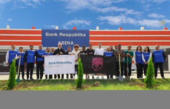 Bank RespublikavəSabah FK ağacəkmə aksiyası keçirib