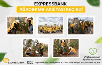 Expressbank silsiləvi ekoloji layihələr keçirir