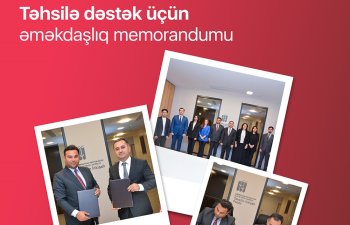 Təhsilin İnkişafı Fondu və Qırmızı Ürəklər Fondu
arasında memorandum imzalanıb