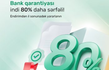 Bank qarantiyalarını“PAŞA Bank”dan endirimlə əldə edin!