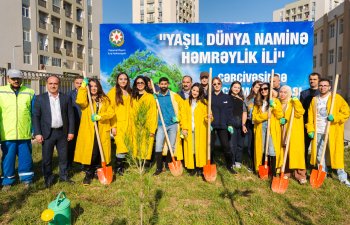 PAŞA Sığorta şirkəti
“Yaşıl Bakı”əmlak sığortası məhsulunun Korporativ Sosial Məsuliyyət proqramı çərçivəsində ağacəkmə aksiyası təşkil edib