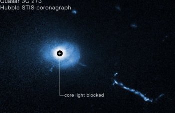 Hubble qara dəliyin boğazına baxdı