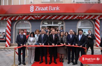 Ziraat Bank Azərbaycan 10 illiyi münasibəti ilə 10-cu filialını açdı